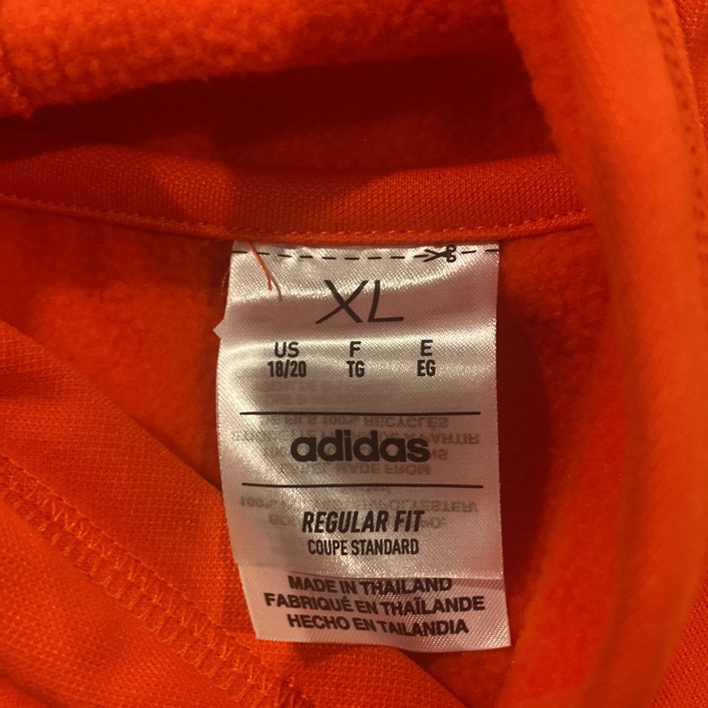 NWT - Adidas Kids XL 18/20
Bright Coral Hoodie - Picture 6 of 6